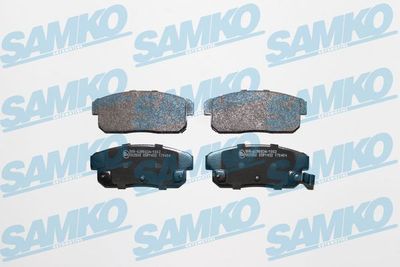Комплект тормозных колодок, дисковый тормоз SAMKO 5SP1432 для MAZDA RX-8