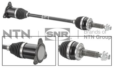 полуоска SNR