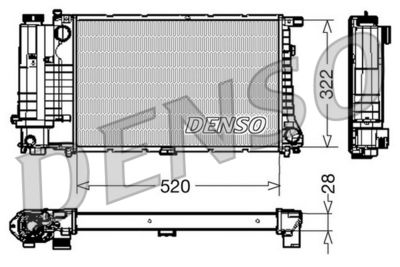 DENSO DRM05045 Крышка радиатора  для BMW 3 (Бмв 3)