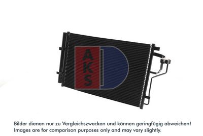 KONDENSATOR KLIMAANLAGE AKS DASIS 562042N
