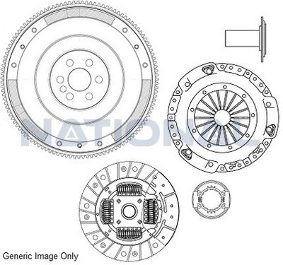 к-кт за конвертиране, съединител National CK10103F