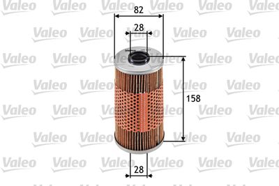 VALEO 586534 Масляный фильтр  для BMW 5 (Бмв 5)