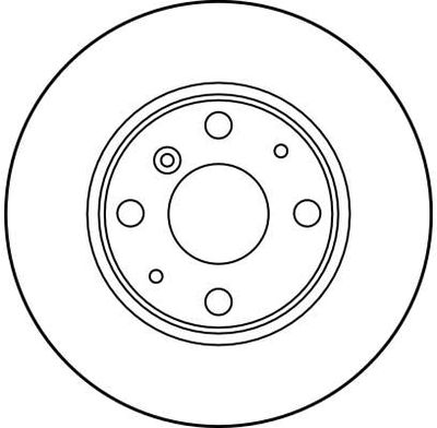 BREMSSCHEIBE TRW DF3114 1