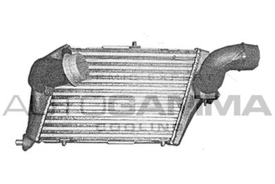 Интеркулер AUTOGAMMA 103886 для AUDI A8