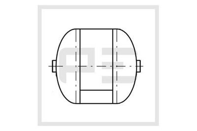 Lufttank, kompressorsystem PE AUTOMOTIVE 146.503-80A