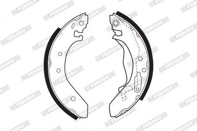 SET SABOTI FRANA FERODO FSB271 1