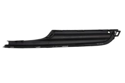 Voorbumper afdekking Voor Rechts (Bodem, chroomstrip, zwart) past: VW GOLF VII 08.12-03.17
