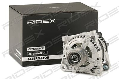 RIDEX 4G0154 Генератор для CHRYSLER VOYAGER IV (RG, RS)