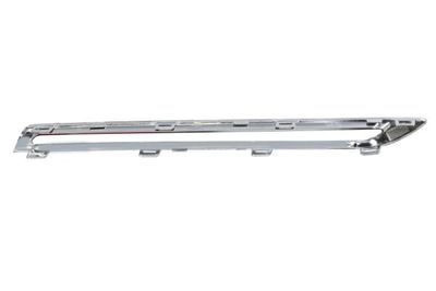 Grillestrip vooraan bodem Rechts (plastic, chroom) past: MERCEDES GLE W166 03.15-12.19