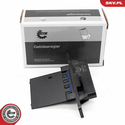 Odpor, vnitřní tlakový ventilátor SKV 94SKV129