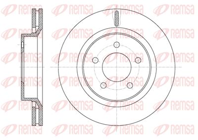 REMSA 61360.10 Тормозные диски для CHRYSLER 300M