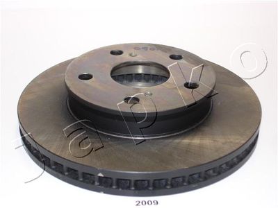 JAPKO 602009 Тормозные диски для TOYOTA HILUX VII Пикап (_N1_, _N2_, _N3_) 2.5 D-4D (KUN15_)