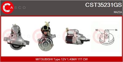 STARTER CASCO CST35231GS
