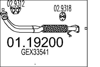 RACORD EVACUARE MTS 0119200