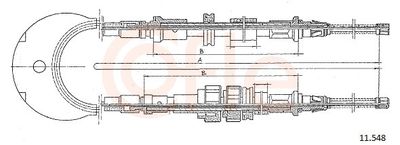 CABLU FRANA DE PARCARE