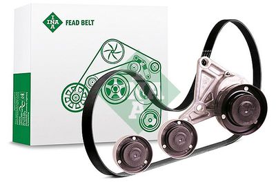 Set curea transmisie cu caneluri INA 529 4107 10