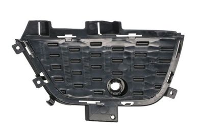 Voorbumper afdekking Voor Rechts (met parkeersensor gaten, plastic, zwart) past: JEEP GRAND CHEROKEE V 06.20-