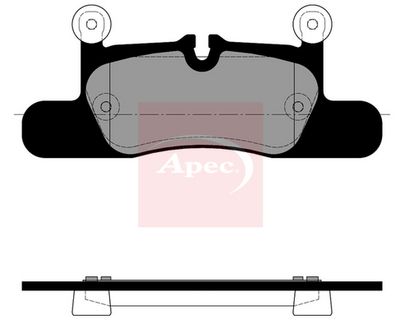 APEC Brake Pad Set, disc brake PAD2479