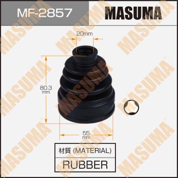 Комплект пыльника, приводной вал MASUMA MF-2857 для MITSUBISHI ECLIPSE	CROSS
