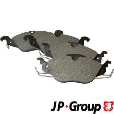 Комплект тормозных колодок, дисковый тормоз JP GROUP 1263600210 для CHEVROLET ASTRA