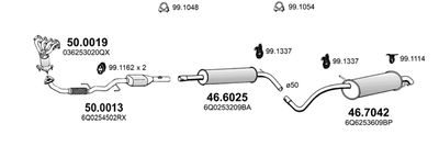 SISTEM DE ESAPAMENT ASSO ART4787