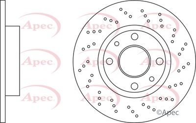 Brake Disc APEC DSK3235