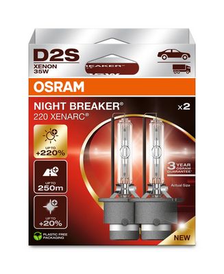 Žárovka, hlavní světlomet ams-OSRAM 66240XN2-2HB
