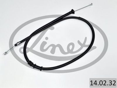 Тросик, cтояночный тормоз LINEX 14.02.32 для FIAT PANDA