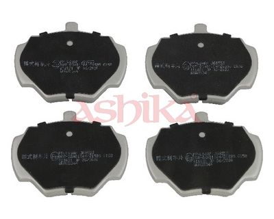 комплект спирачно феродо, дискови спирачки ASHIKA 51-0L-L04