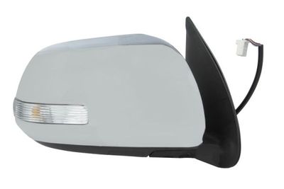 Zijspiegel Rechts (elektrisch, in reliëf, met indicator) past: TOYOTA HILUX VII, HILUX VIII 06.11-