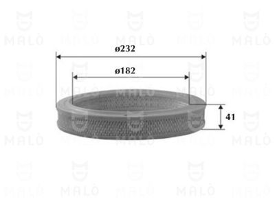 Воздушный фильтр AKRON-MALÒ 1500275 для FIAT 127