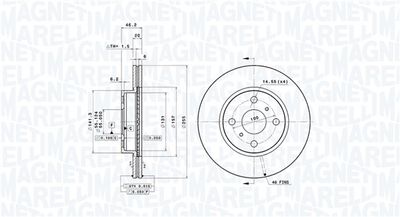 DISC FRANA MAGNETI MARELLI 360406115601