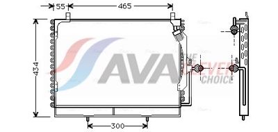 кондензатор, климатизация AVA Clever Choice MS5161