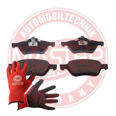 Zestaw klocków hamulcowych, hamulce tarczowe MASTER-SPORT GERMANY 13046071572N-SET-MSP