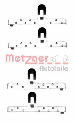 комплект принадлежности, дискови накладки METZGER AUTOTEILE 109-1048