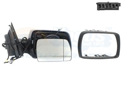 Наружное зеркало VAN WEZEL 0680808 для BMW X3
