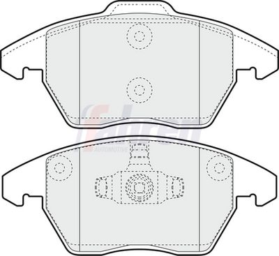 Fahren Brake Pad Set, disc brake FBP3195