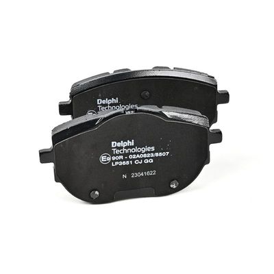 BREMSBELAGSATZ SCHEIBENBREMSE DELPHI LP3651 27