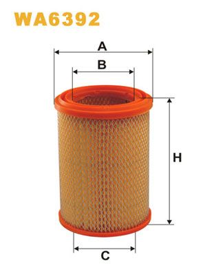 WIX FILTERS Luchtfilter (WA6392)