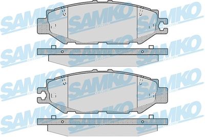 SAMKO 5SP939 Тормозные колодки и сигнализаторы  для LEXUS LS (_F2_) 400 (UCF20_)