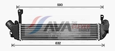 INTERCOOLER COMPRESOR AVA Clever Choice RT4679 1