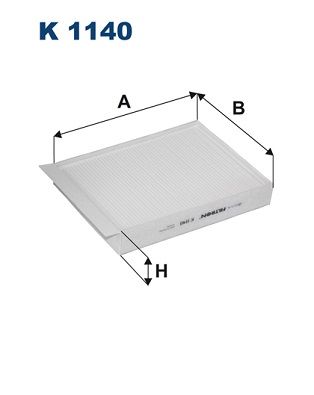 Filter, cabin air K 1140