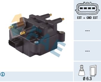 Катушка зажигания FAE 80364 для SUBARU OUTBACK