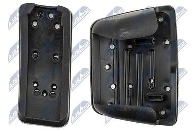 Kit rivestimento pedale NTY EZC-WW-705