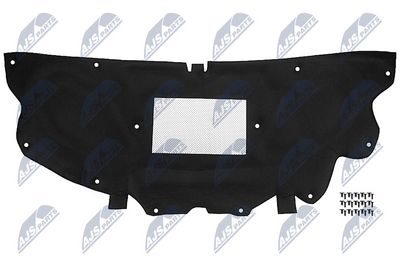 Garso izoliacijos medžiaga, variklio niša