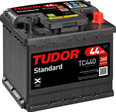Стартерная аккумуляторная батарея TUDOR TC440 для CITROËN AXEL