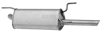 ASMET 05.107 Глушник вихлопних газів 