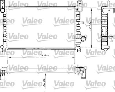 VALEO 730484 Кришка радіатора для FORD (Форд)