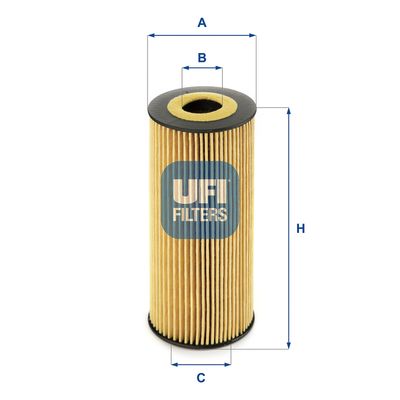 Масляный фильтр UFI 25.198.00 для PORSCHE 718