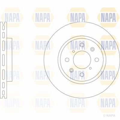 Brake Disc NAPA PBD8562